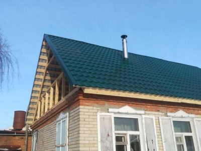 Реконструкция крыши в Ожерелье